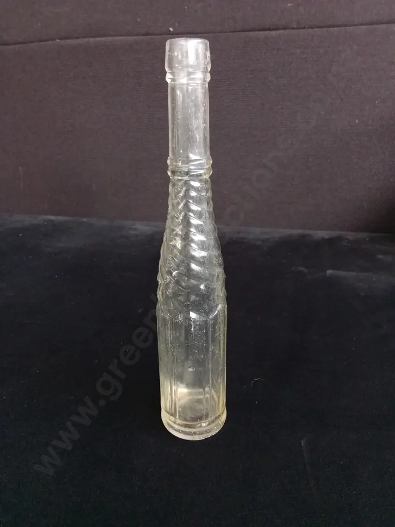 10 PIECES CLEAR GLASS BOTTLES Image 1++