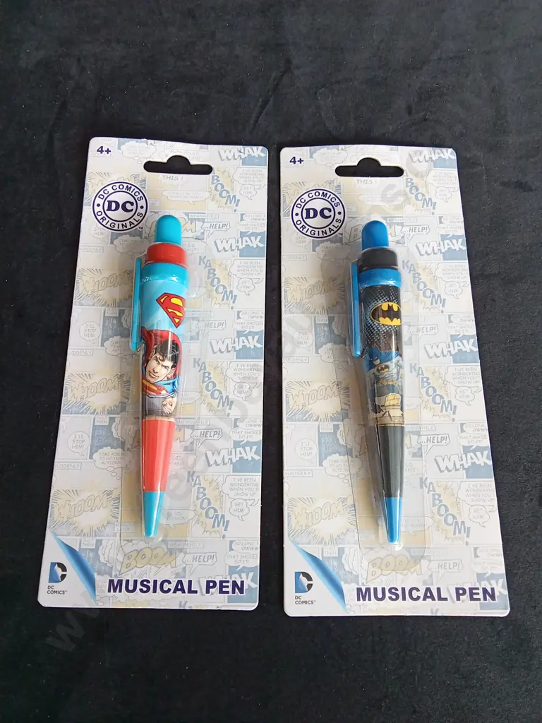 2 DC COMICS MUSICAL PENS Image 1++