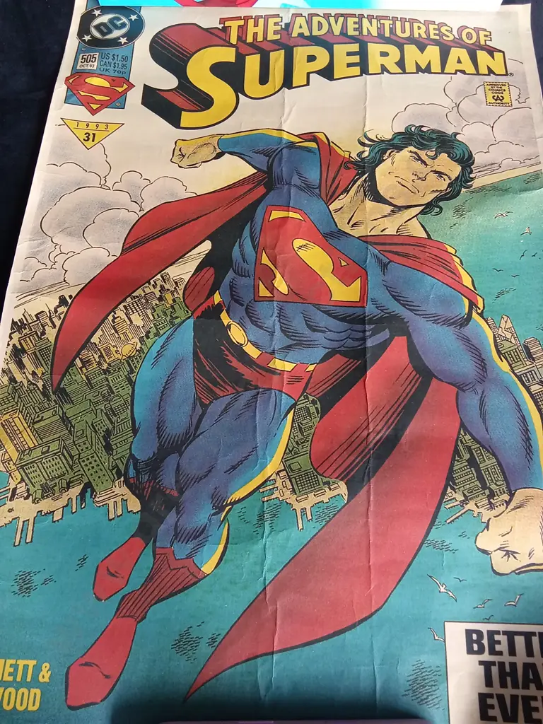 THE ADVENTURES OF SUPERMAN A3 POSTER Image 1++