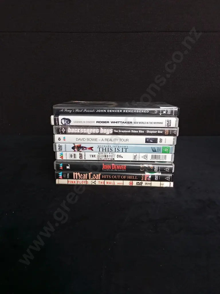 COLLECTION OF MUSIC DVDS Image 1++