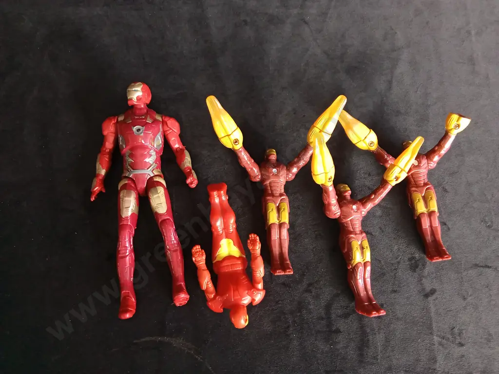 5 IRONMAN FIGURES Image 1++
