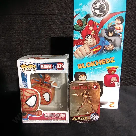 3 SUPERHERO ITEMS