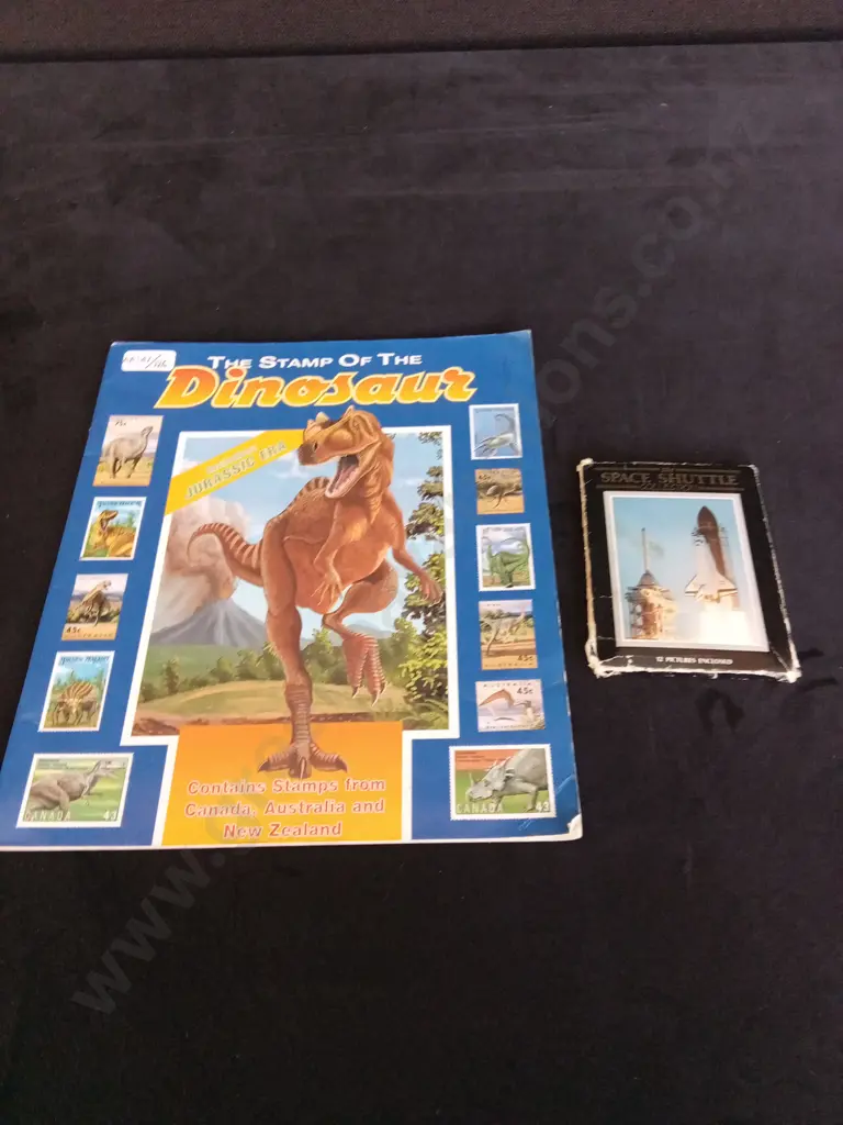 THE STAMP OF THE DINOSAUR AND SPACE PHOTOS Image 1++