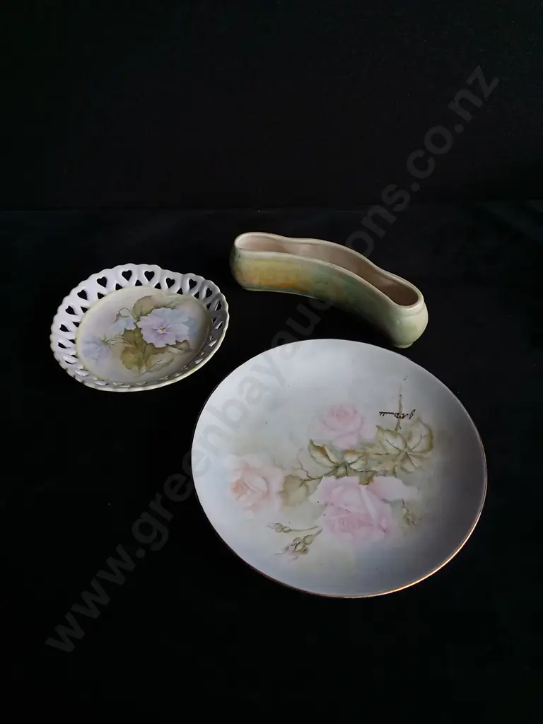 3 PIECES VINTAGE FLOWER DECOR Image 1++
