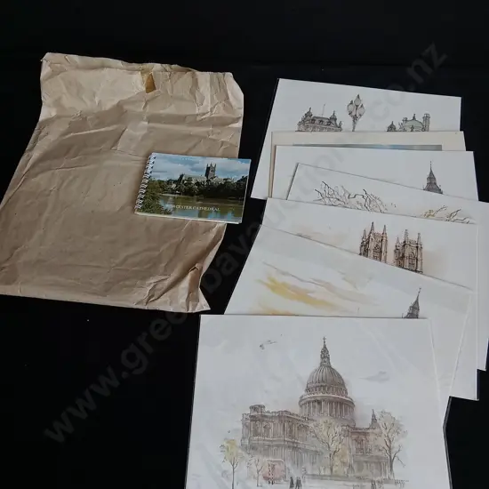 7 BRAND NEW LANDSCAPE ART PRINTS