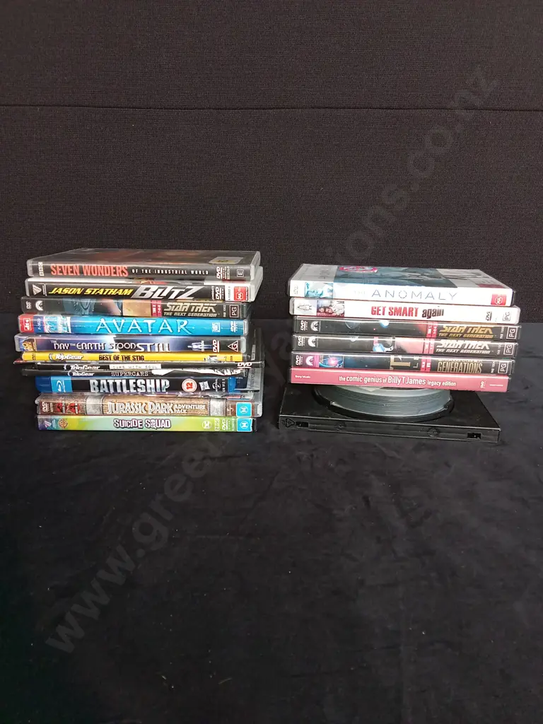COLLECTION OF DVDS Image 1++