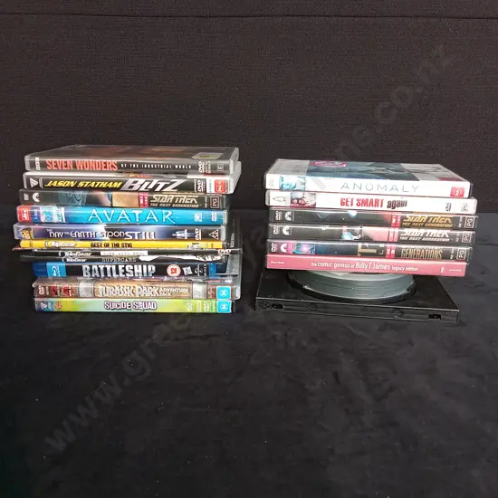 COLLECTION OF DVDS