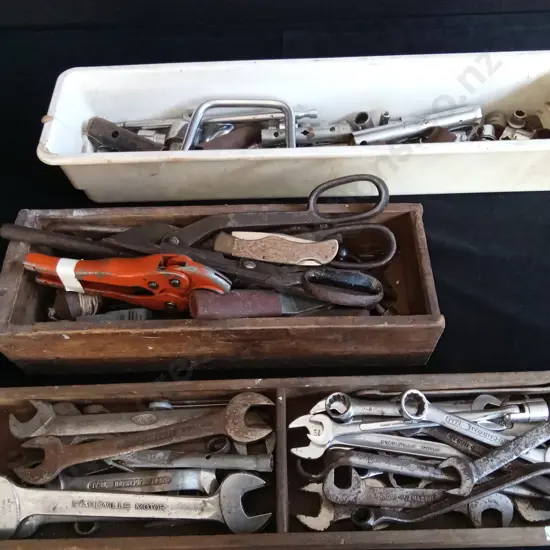 3 BOXES OF ASSORTED TOOLS