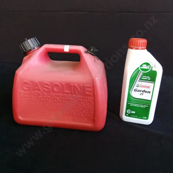 GASOLINE AND CASTROL GARDEN