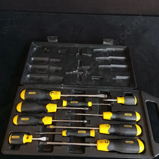 STANLEY 10 PIECES SCREWDRIVER SET