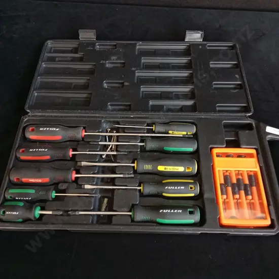 16 PIECE FULLER PRO SCREWDRIVER SET