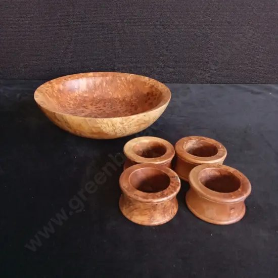 VINTAGE ORGANIC WOOD OBJECTS