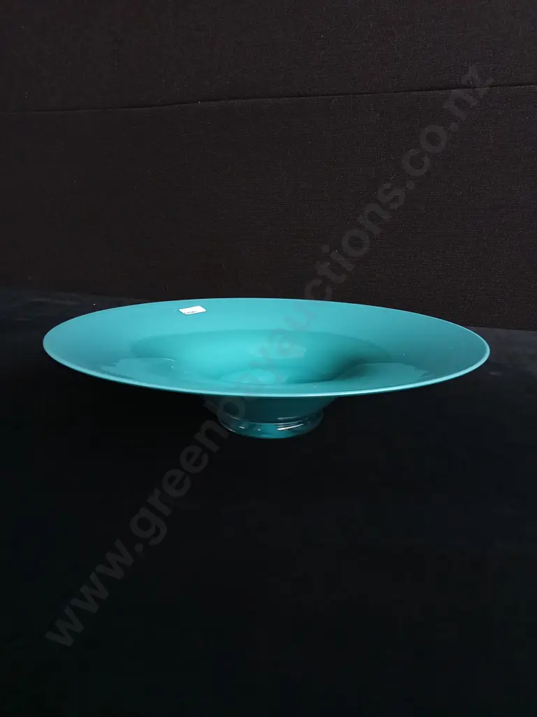 VINTAGE BLUE GLASS BOWL Image 1++