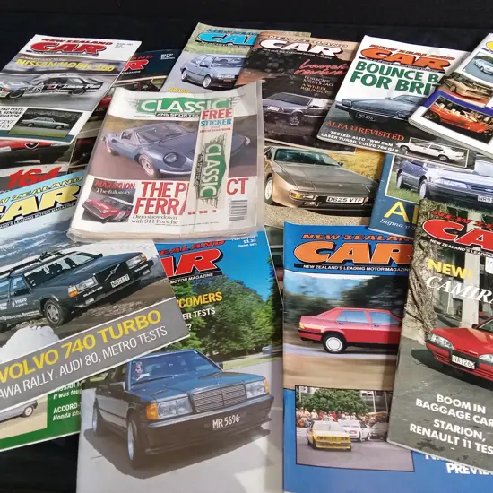 LARGE COLLECTION OF CAR MAGAZINES FROM 1980'S THROUGH TO 2000'S IN GOOD CONDITION