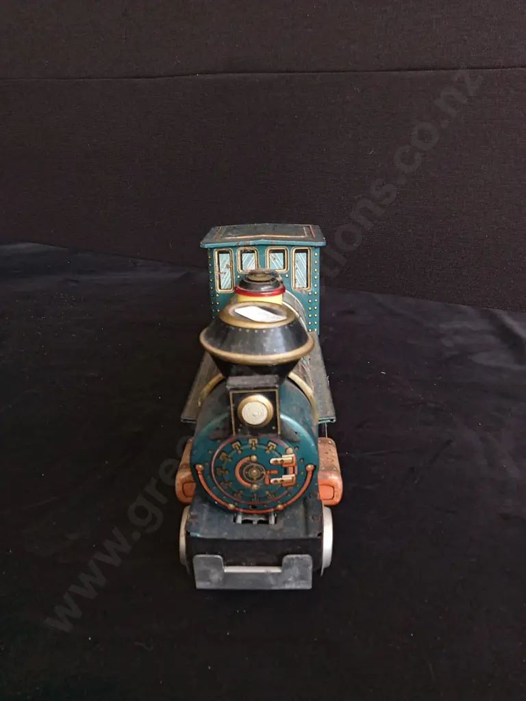 VINTAGE TIN WESTERN TRAIN Image 1++