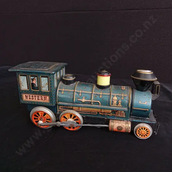 VINTAGE TIN WESTERN TRAIN