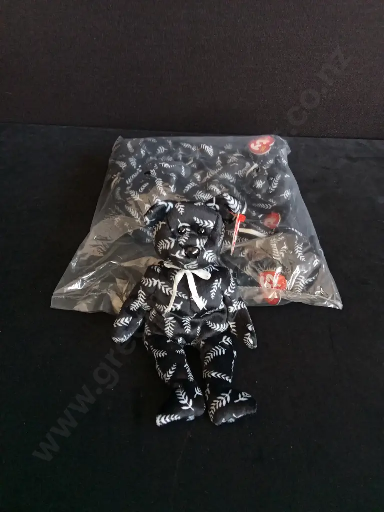BRAND NEW BAG OF 6 TY BEANIE BABIES "SILVER" Image 1++