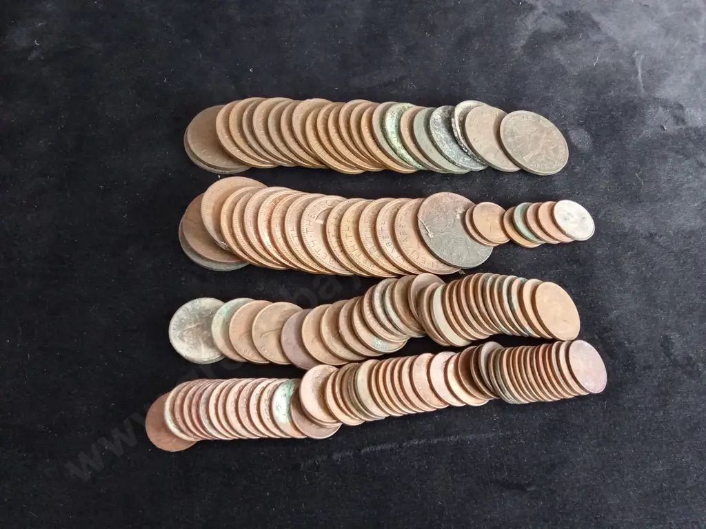 COLLECTION OF VINTAGE NEW ZEALAND COINS Image 1++