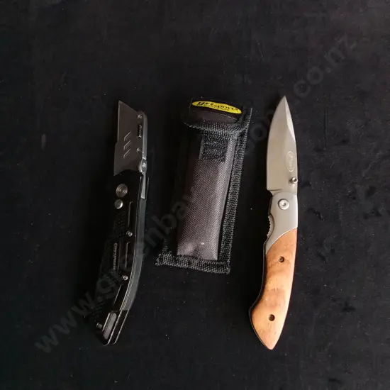 2 PIECES KNIVES