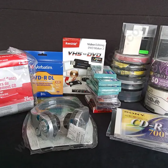MIX OF PHYSICAL MEDIA