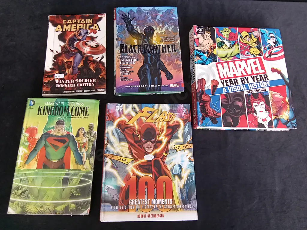 5 MARVEL AND DC BOOKS Image 1++