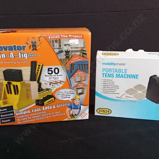 JOIN A JIG AND PORTABLE TENS MACHINE