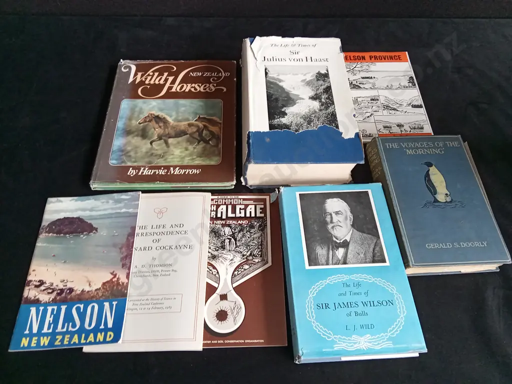 8 NEW ZEALAND BOOKS Image 1++