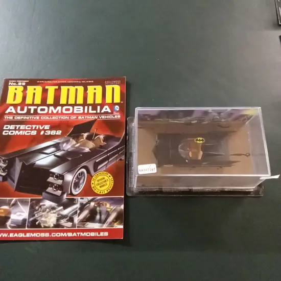 EAGLEMOSS BATMAN #362 DETECTIVE COMICS 1:43 PACKAGED PLUS CORRESPONDING MAGAZINE