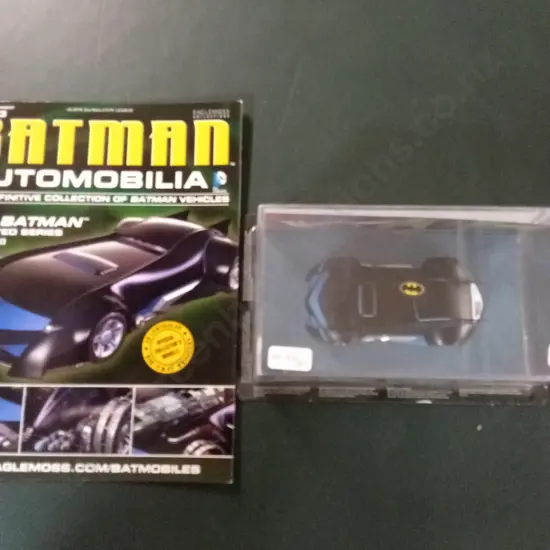 EAGLEMOSS BATMAN ANIMATED SERIES MARK II 1:43 PACKAGED  PLUS CORRESPONDING MAGAZINE