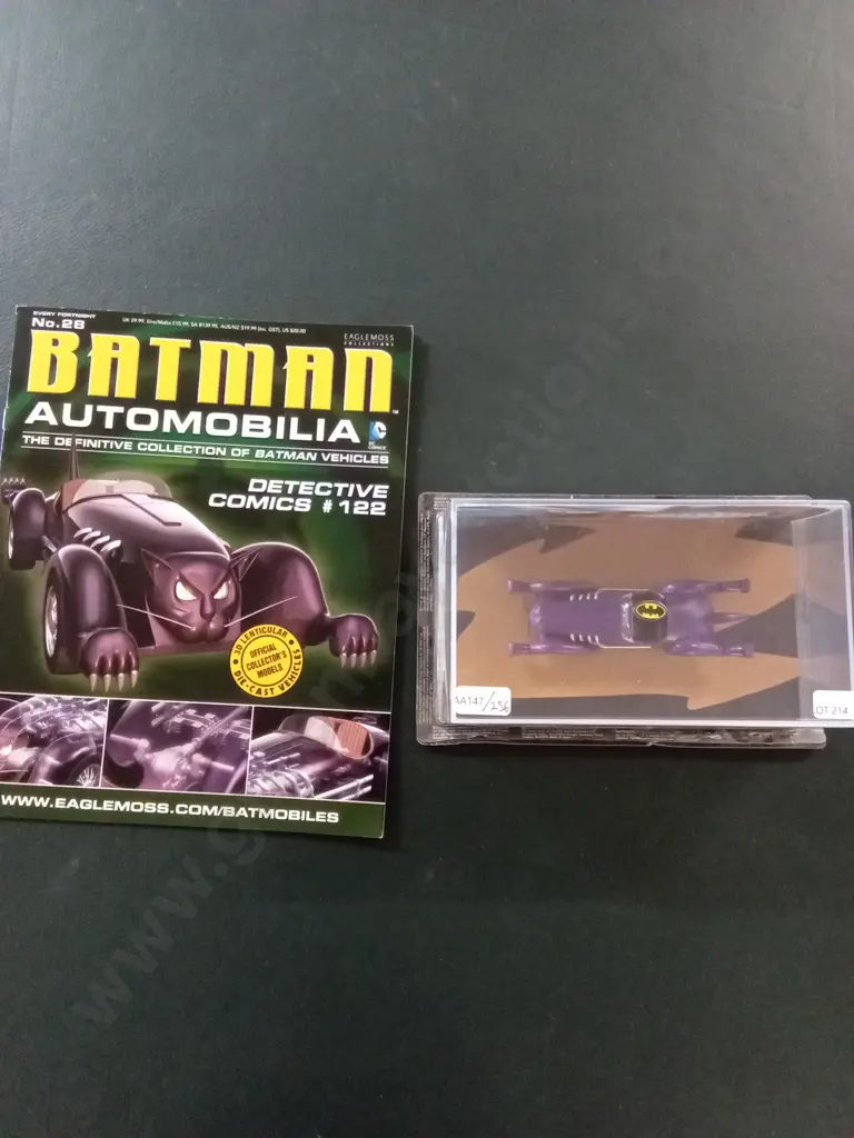 EAGLEMOSS BATMAN #122 DETECTIVE COMICS 1:43 PACKAGED PLUS CORRESPONDING MAGAZINE Image 1++