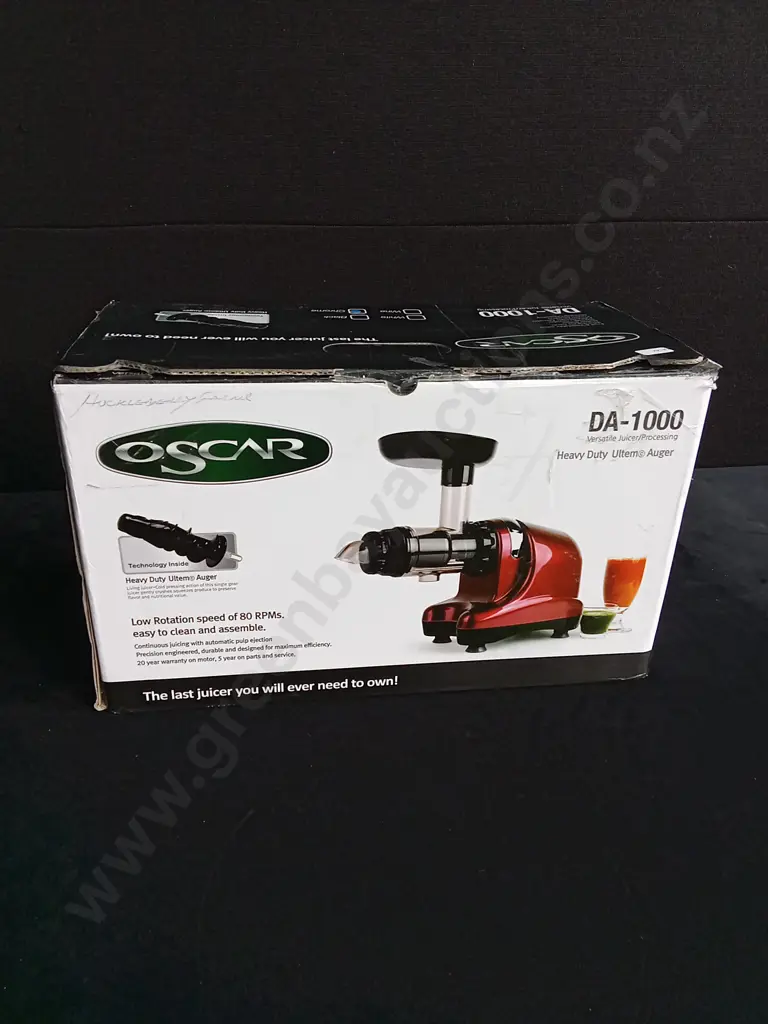 OSCAR DA-1000 JUICER Image 1++