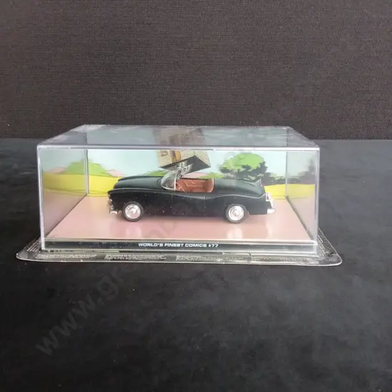 EAGLEMOSS BATMAN AUTOMOBILIA #77 WORLD'S FINEST COMICS 1:43 PACKAGED