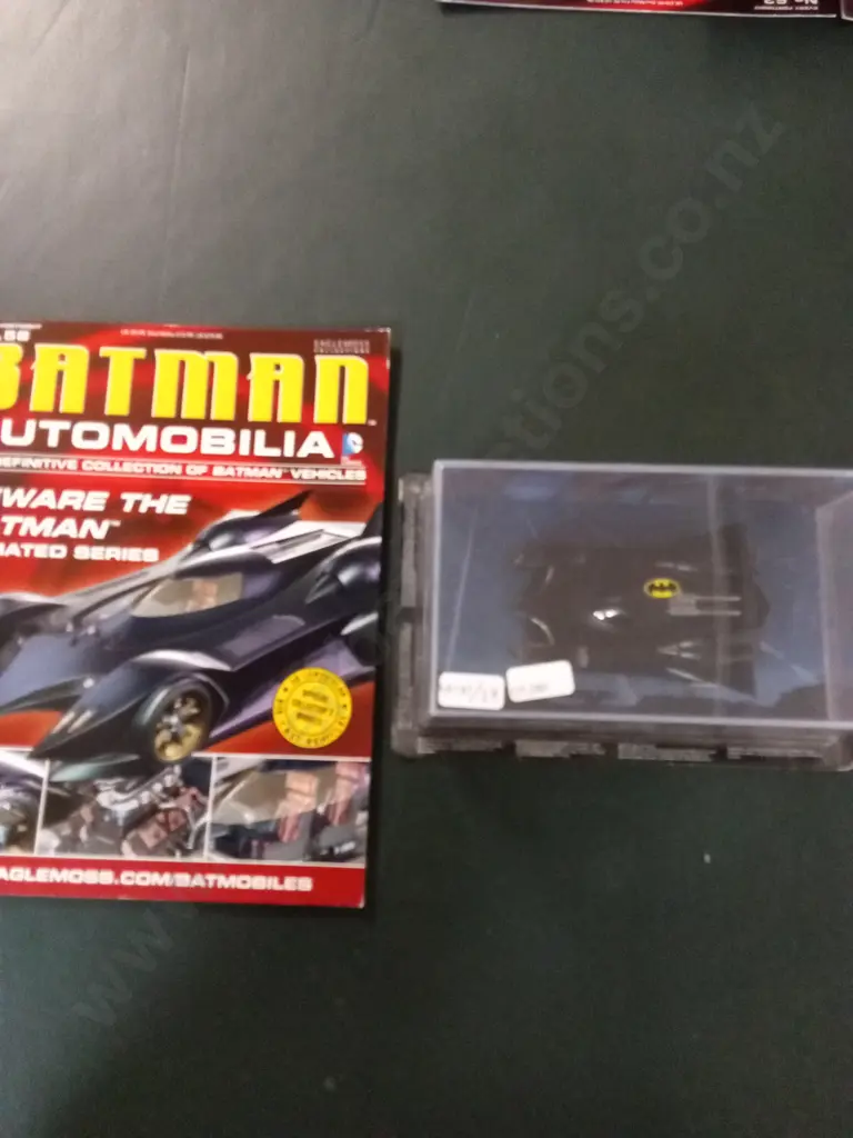 EAGLEMOSS BATMAN AUTOMOBILIA #58 BEWARE THE BATMAN BATMOBILE 1:43 PACKAGED  PLUS CORRESPONDING MAGAZINE Image 1++