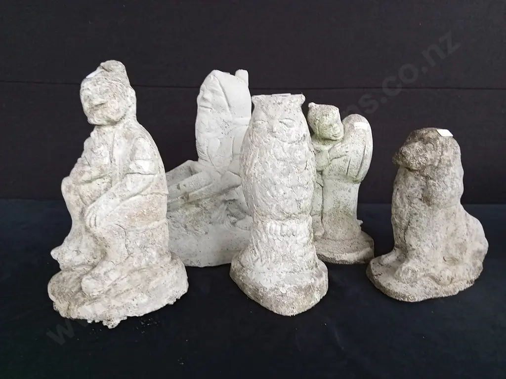 10 CONCRETE GARDEN FIGURES Image 1++