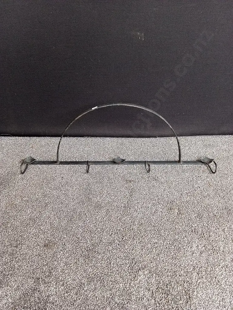SEMI CIRCLE WALL MOUNTED POT RACK Image 1++