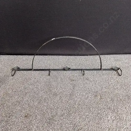 SEMI CIRCLE WALL MOUNTED POT RACK