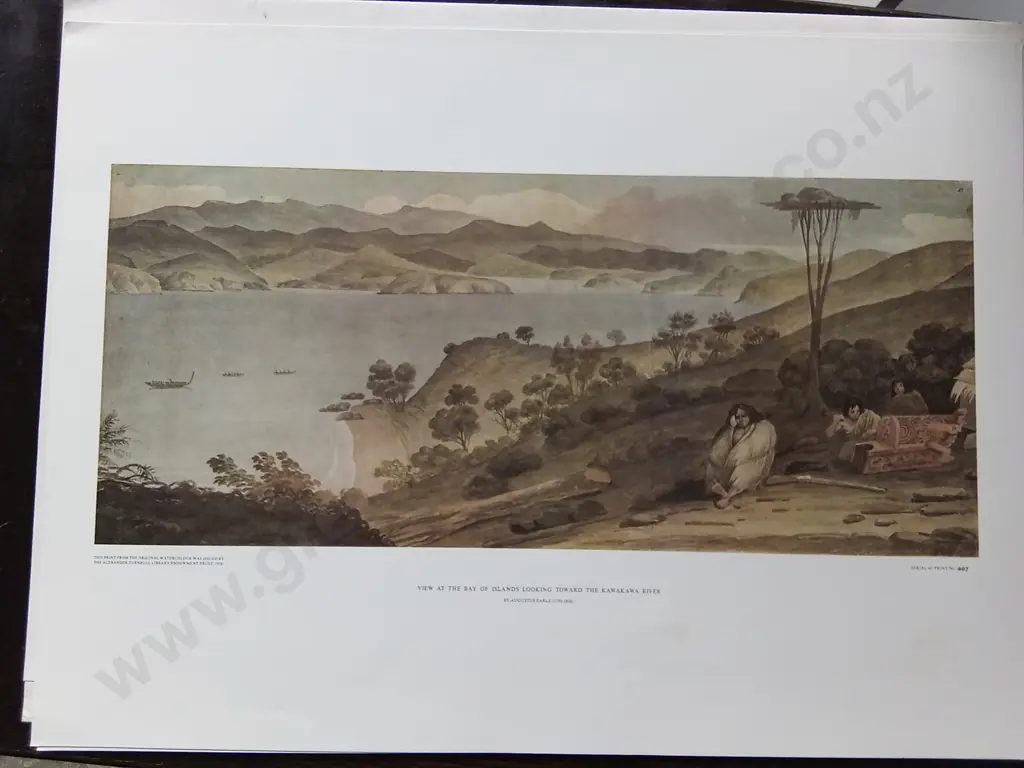 3 VINTAGE PRINTS BY AUGUSTUS EARLE, THE ALEXANDER TURNBULL LIBRARY PRINTS 1978 Image 1++