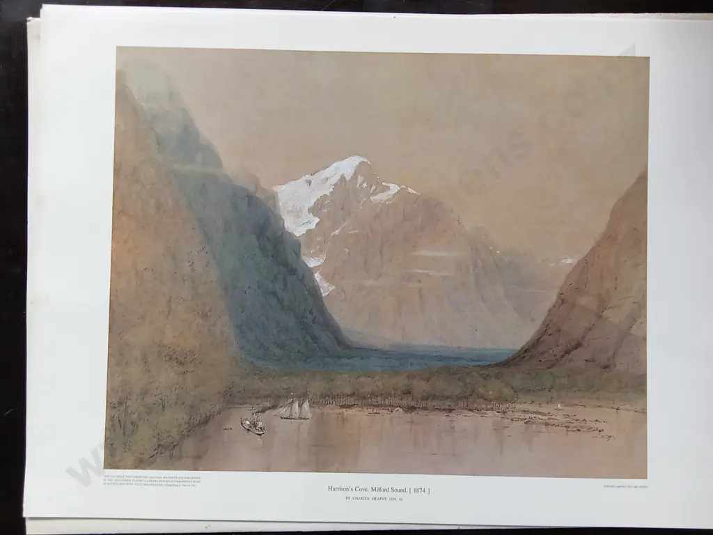 3 VINTAGE PRINTS BY CHARLES HEAPHY, THE ALEXANDER TURNBULL LIBRARY RESEARCH ENDOWMENT FUND Image 1++