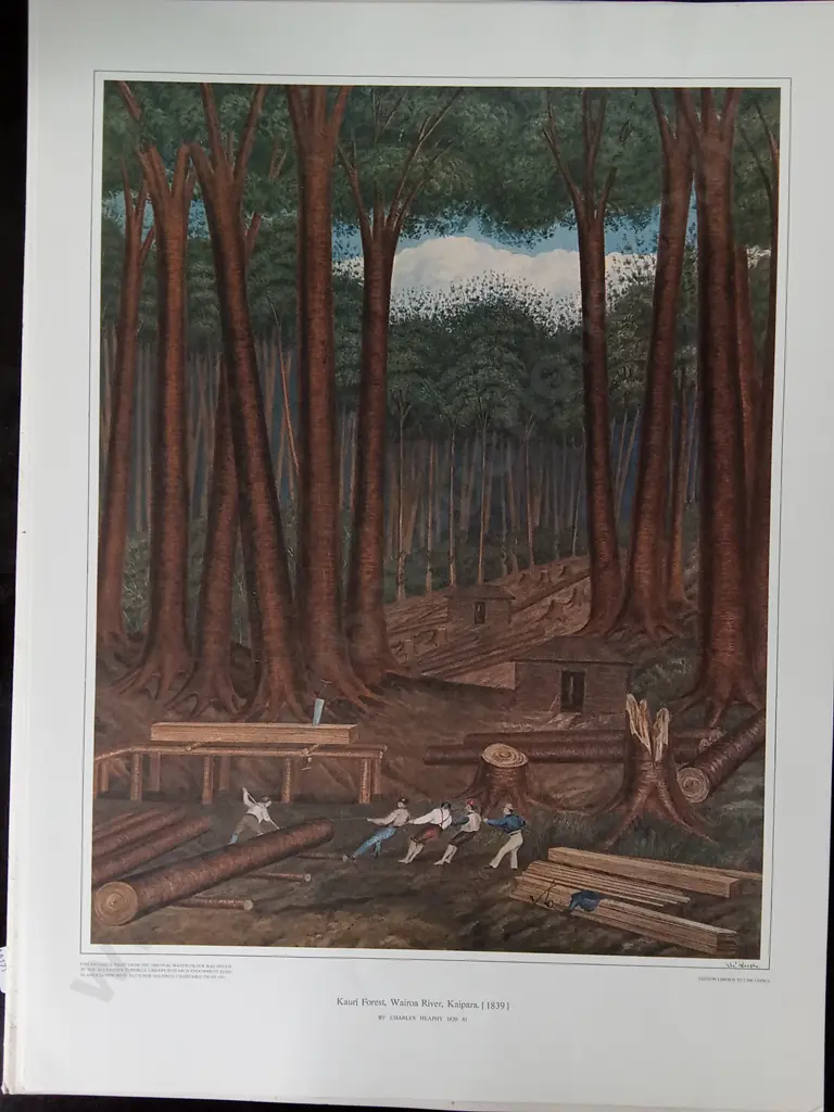 3 VINTAGE PRINTS BY CHARLES HEAPHY, THE ALEXANDER TURNBULL LIBRARY RESEARCH ENDOWMENT FUND Image 1++