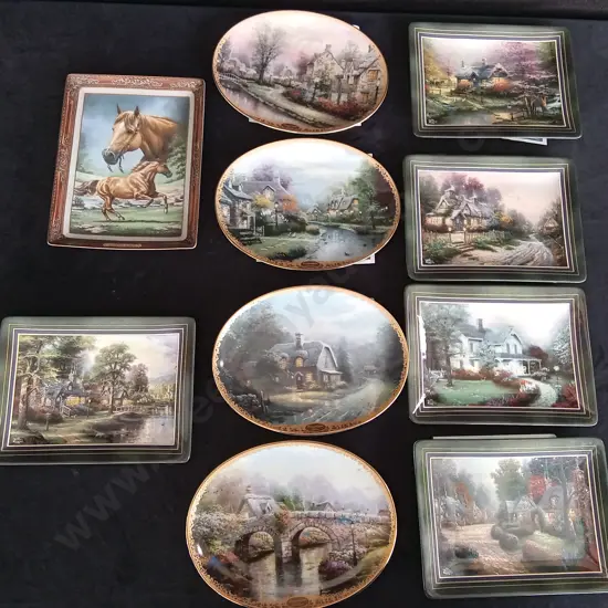 10 AUTHENTIC BRADFORD EXCHANGE PLATES