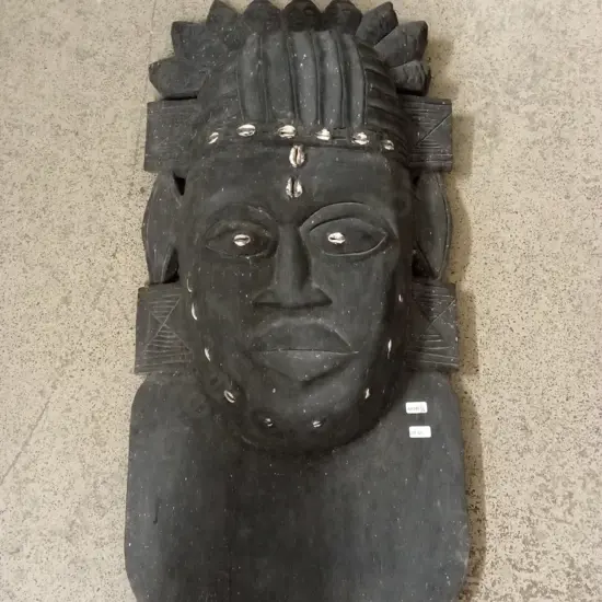 WOODEN COMMEMORATIVE MASK