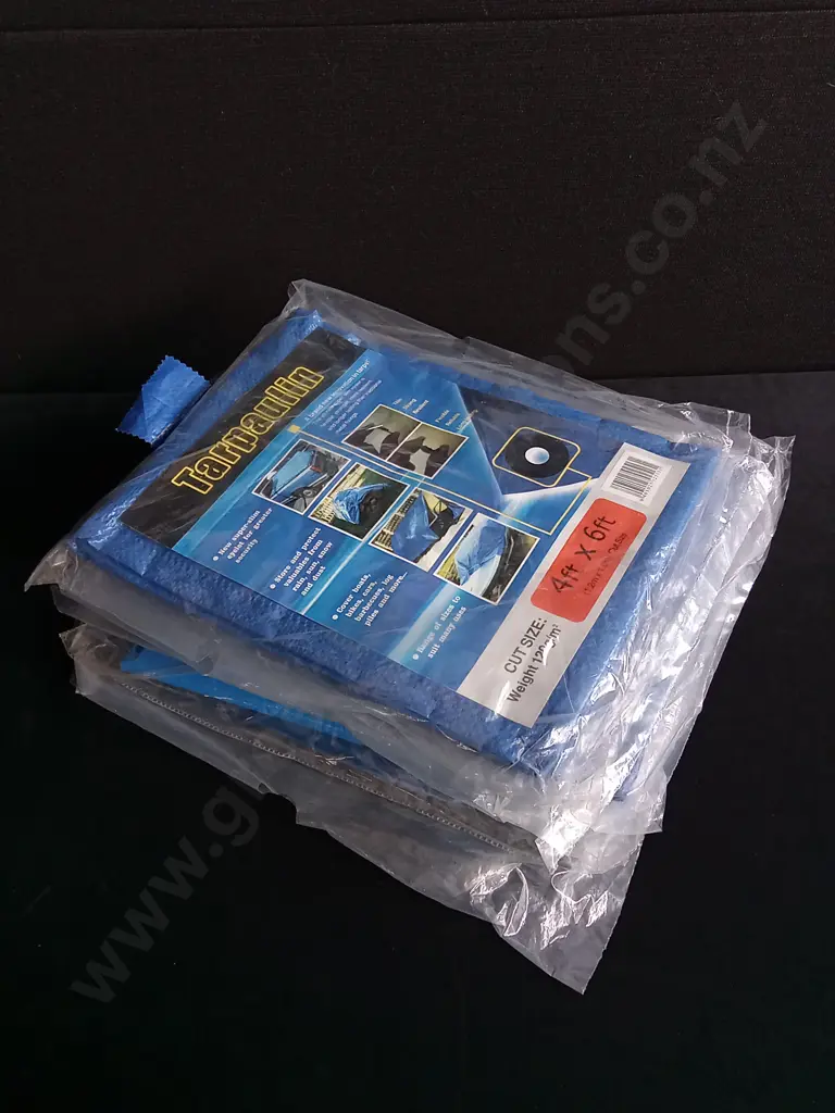 6 PIECES BRAND NEW TARPS Image 1++
