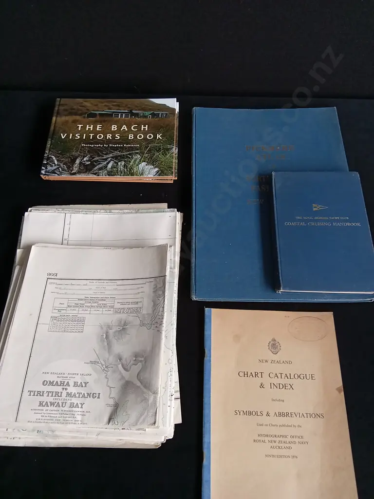 MAPS, ATLAS AND BACH VISITORS BOOKS Image 1++