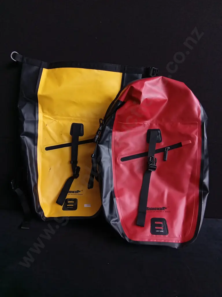 2 PIECES RHINOWALK BICYCLE BAGS Image 1++