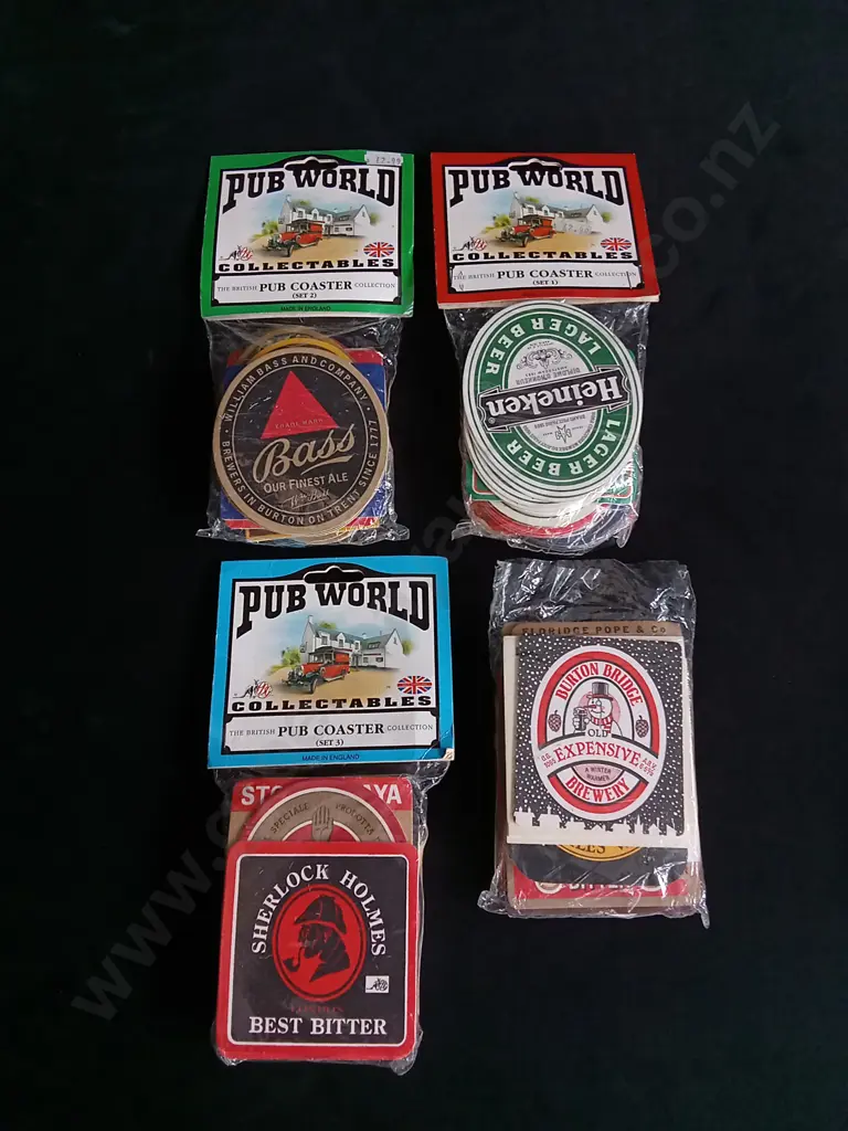 VINTAGE PUB COASTERS Image 1++