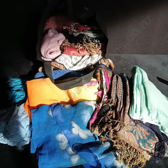 BAG OF SCARVES