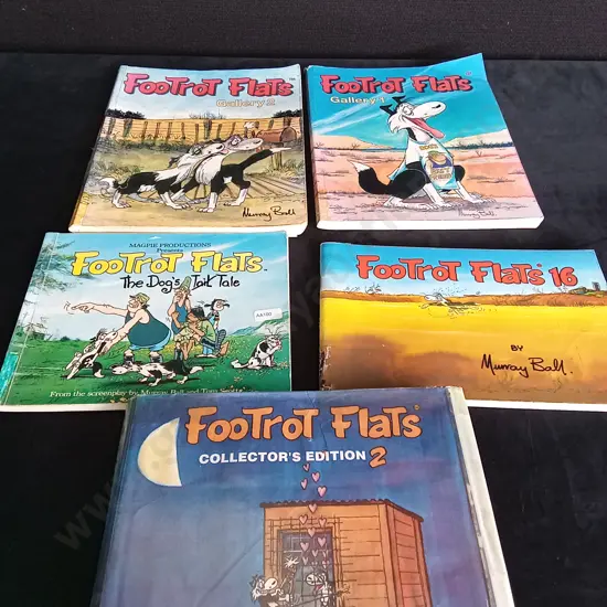 5 FOOTROT FLATS BOOKS