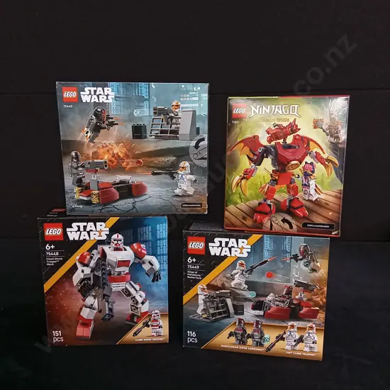 4 LEGO SETS