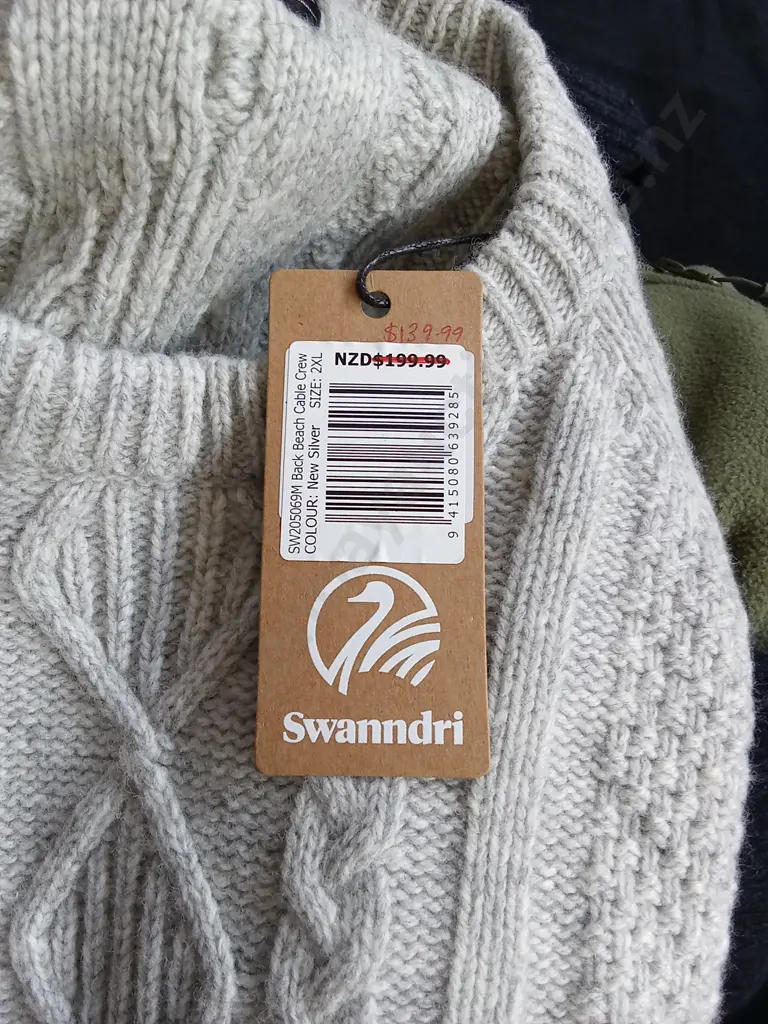 BRAND NEW SWANDRI 2XL LAMBSWOOL SWEATER Image 1++