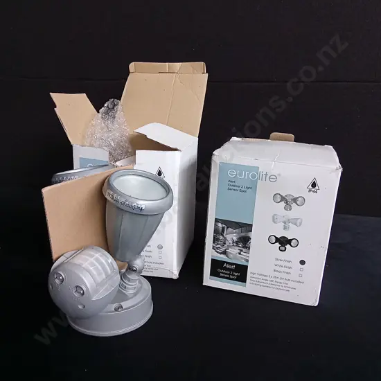 2 BRAND NEW OUTDOOR SENSOR LIGHTS